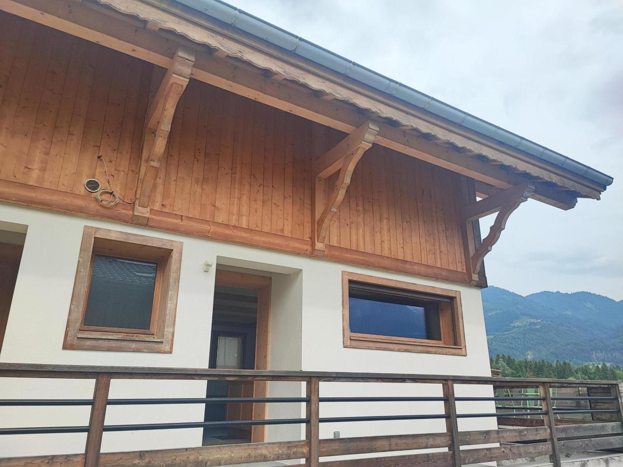 Duplex 2 Chambres Avec Grande Terrasse, Animaux Acceptes, A Samoens - Fr-1-642-77 Extérieur photo