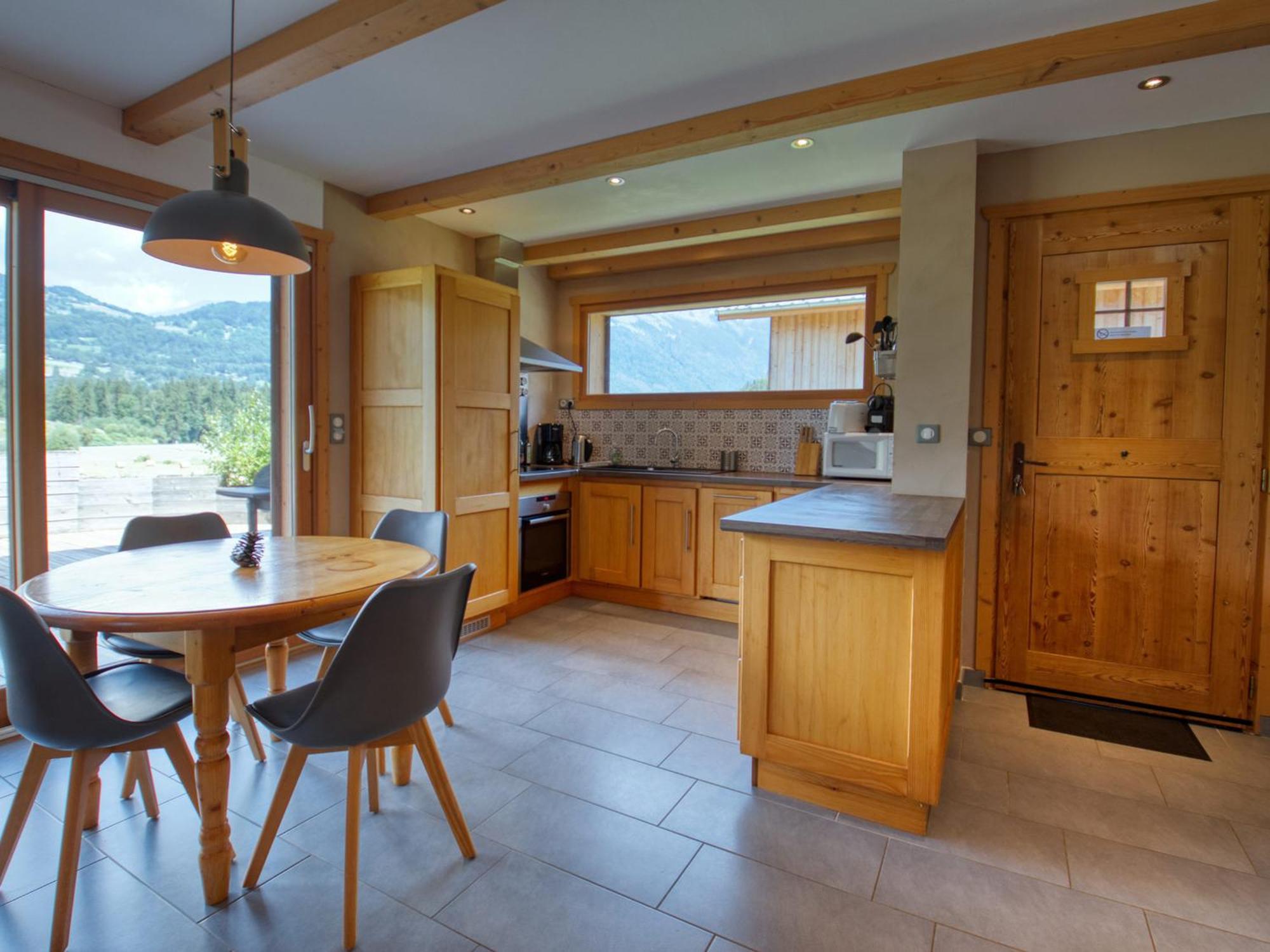 Duplex 2 Chambres Avec Grande Terrasse, Animaux Acceptes, A Samoens - Fr-1-642-77 Extérieur photo